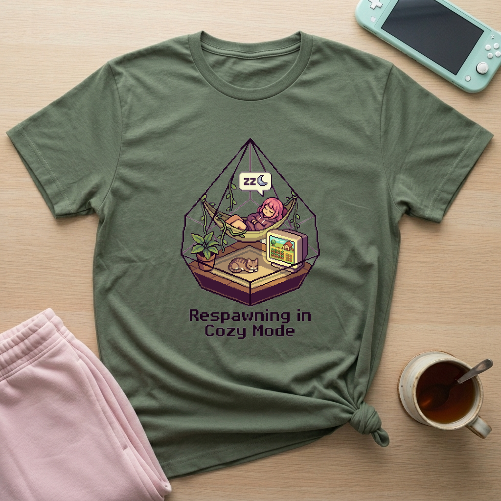 Respawn Sanctuary T-Shirt - Respawn Sanctuary_military_green