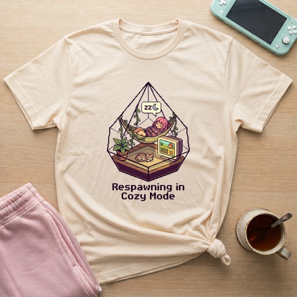 Respawn Sanctuary T-Shirt - Respawn Sanctuary_natural