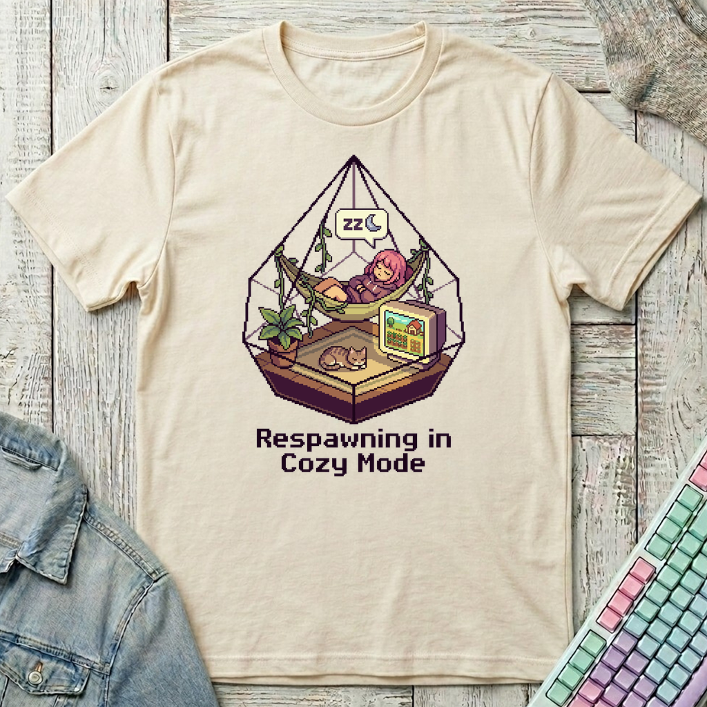 Respawn Sanctuary T-Shirt - Respawn Sanctuary_natural