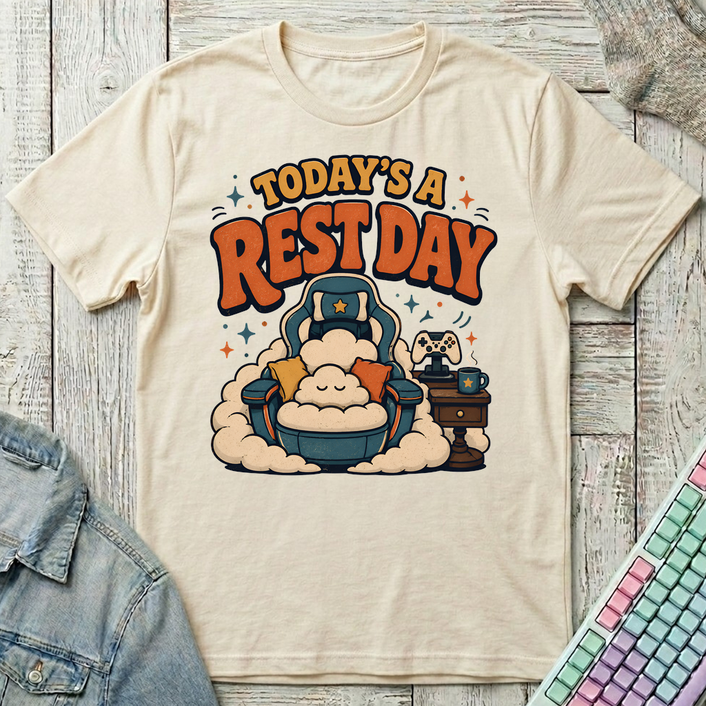 Rest Day T-Shirt - Rest Day_natural
