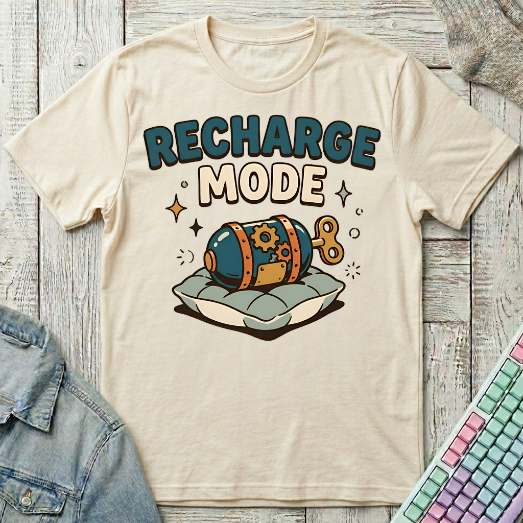Rest Recharge T-Shirt - Rest Recharge_natural