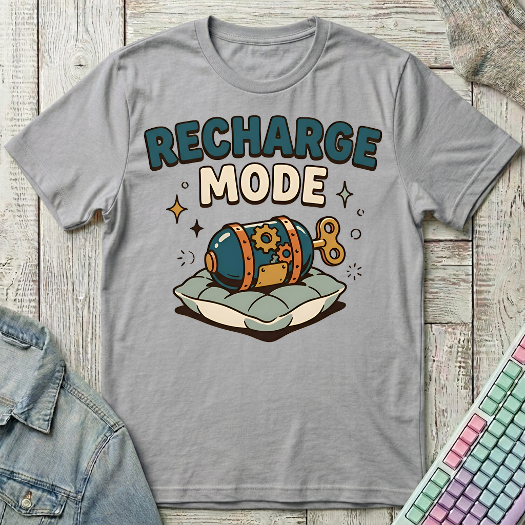 Rest Recharge T-Shirt - Rest Recharge_sport_grey