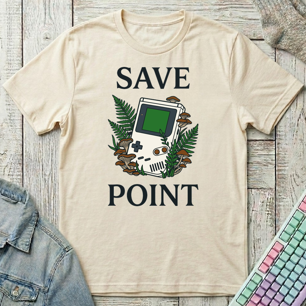 Save Point T-Shirt - Save Point_natural