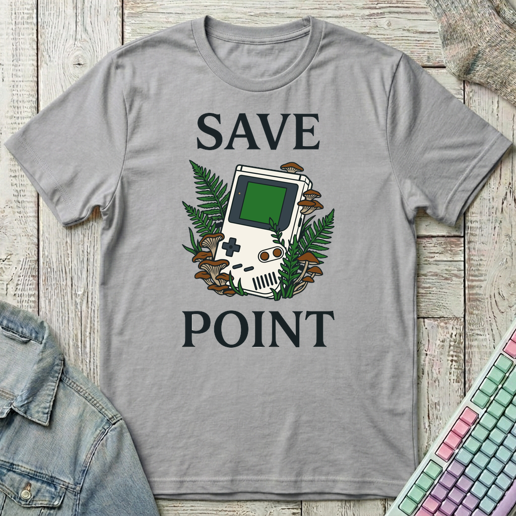 Save Point T-Shirt - Save Point_sport_grey