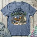 Side Quest Do Nothing T-Shirt - Side Quest Do Nothing_heather_indigo