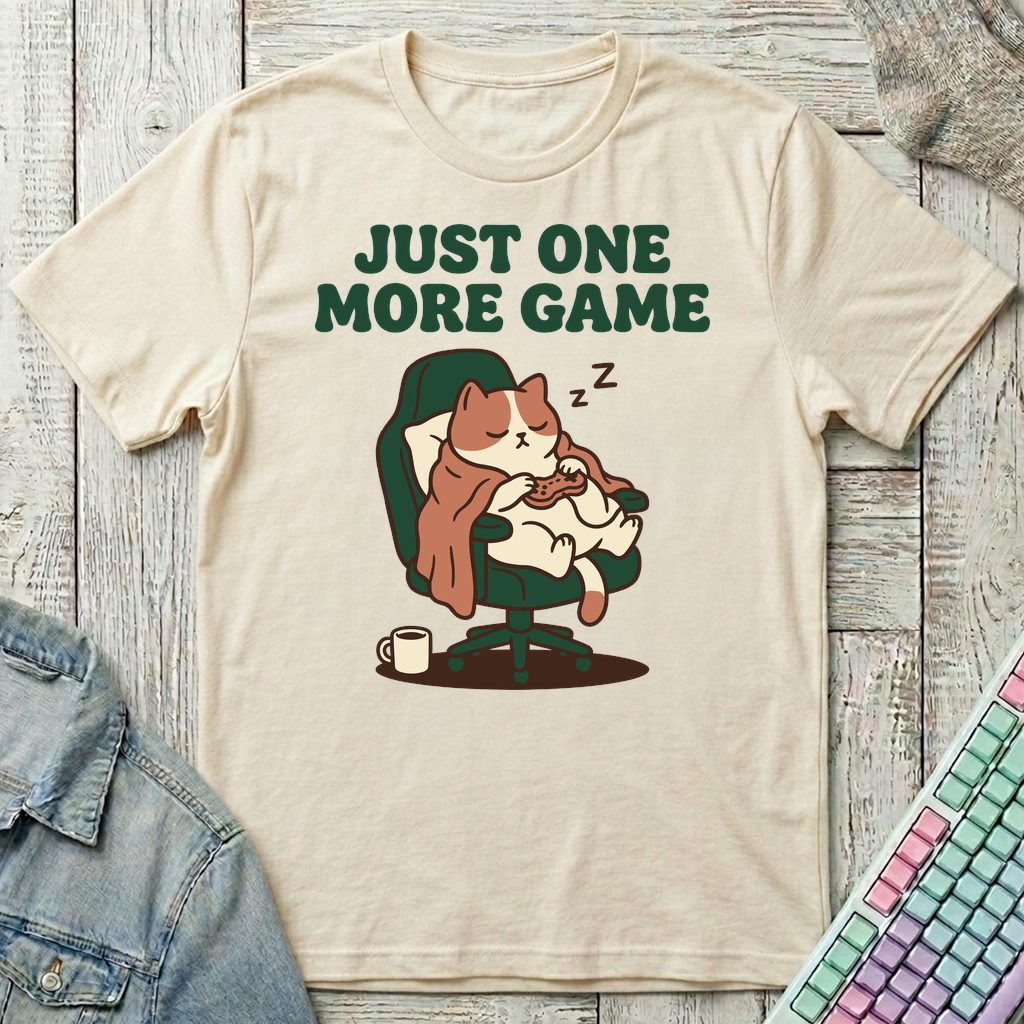 Sleepy Gamer T-Shirt - Sleepy Gamer_natural