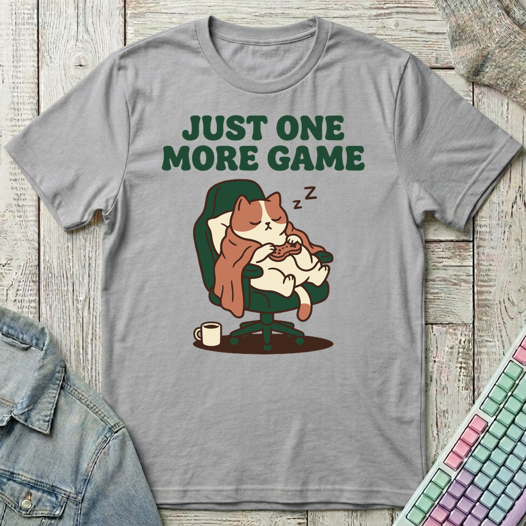 Sleepy Gamer T-Shirt - Sleepy Gamer_sport_grey