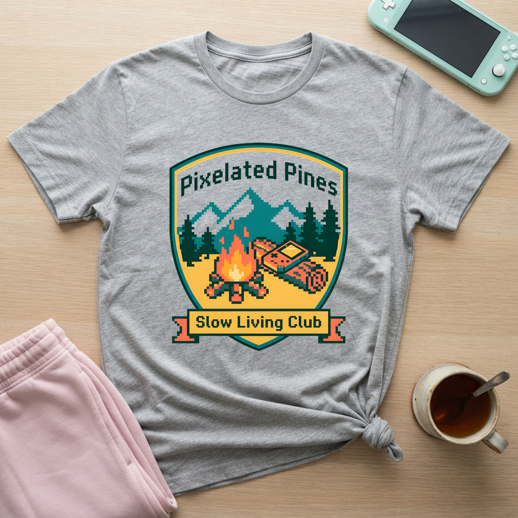 Slow Living Club T-Shirt - Slow Living Club_sport_grey