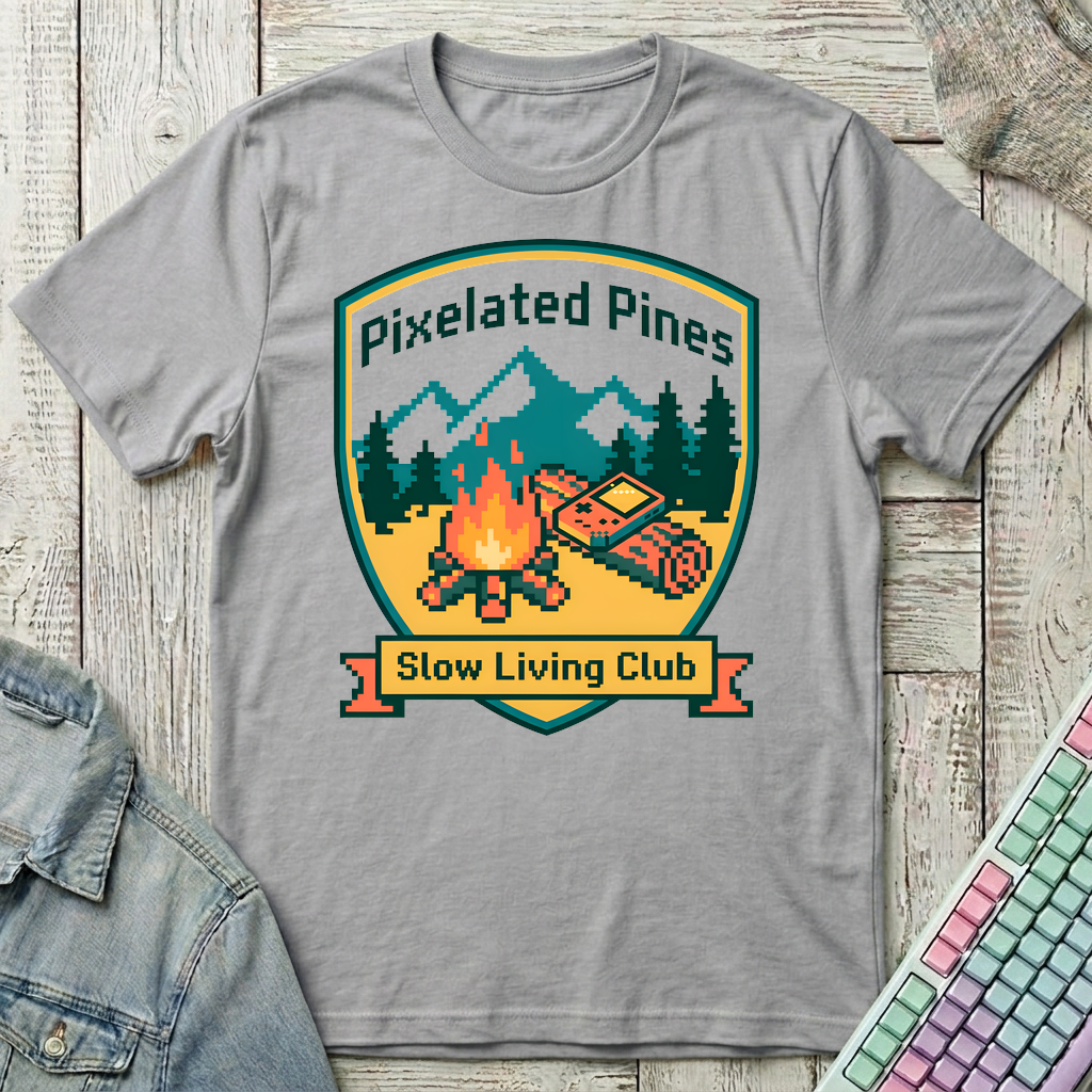 Slow Living Club T-Shirt - Slow Living Club_sport_grey
