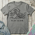 Slow Play Society T-Shirt - Slow Play Society_graphite_heather