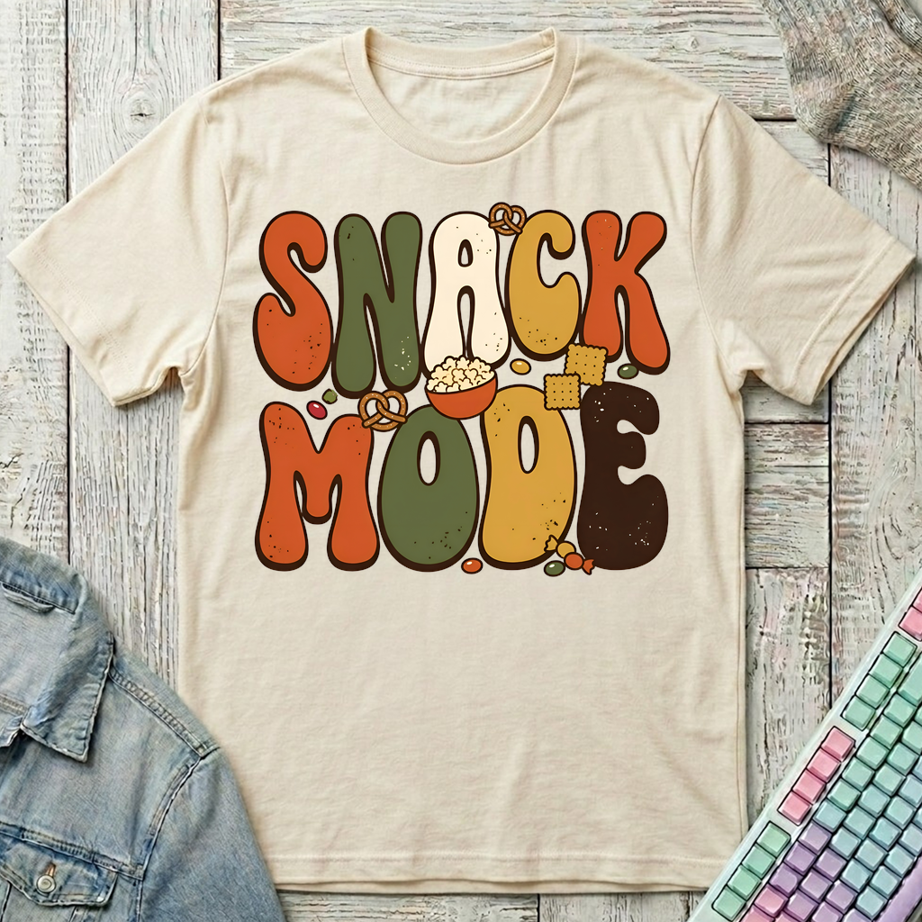 Snack Mode T-Shirt - Snack Mode_natural