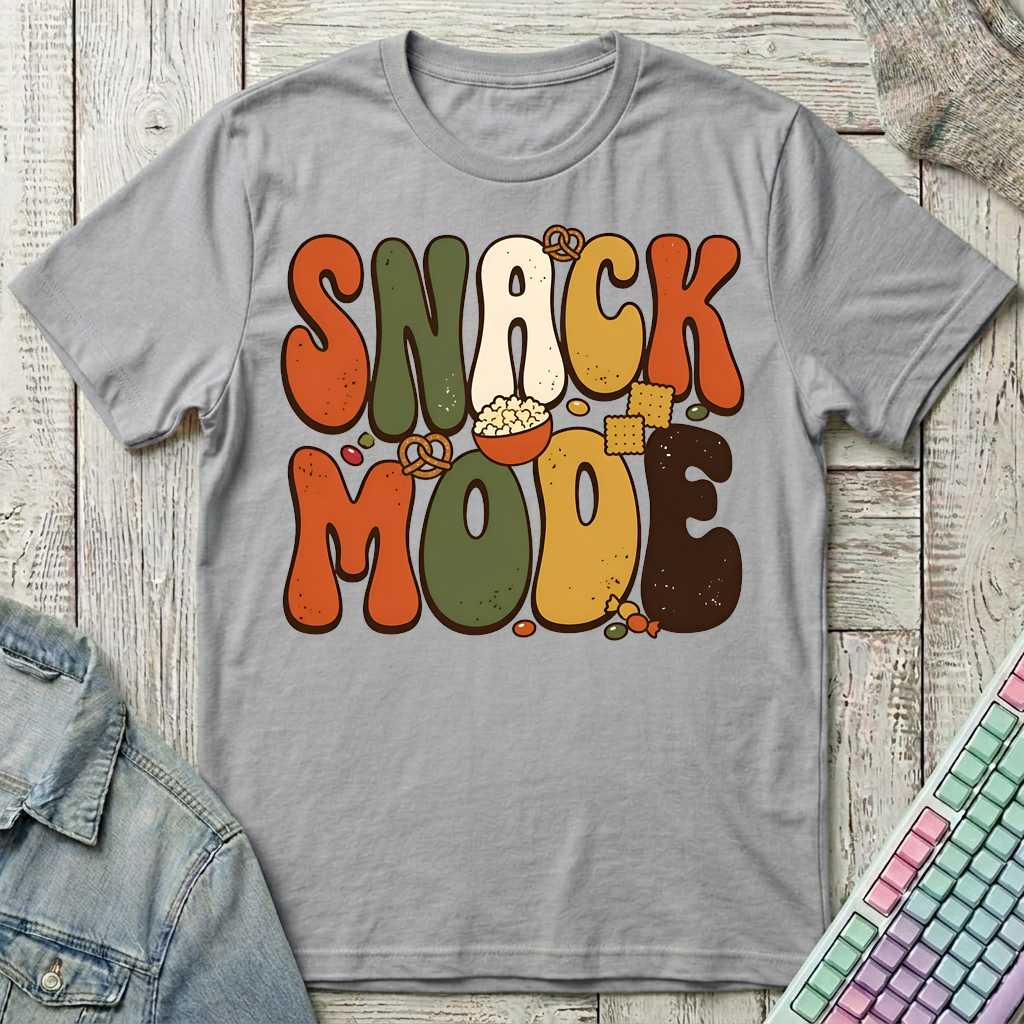 Snack Mode T-Shirt - Snack Mode_sport_grey