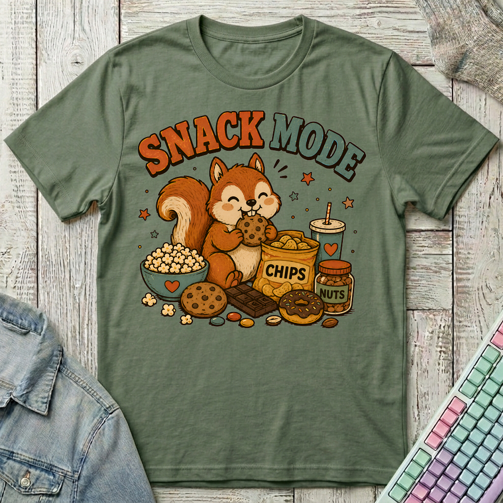 Snack Quest T-Shirt - Snack Quest_military_green