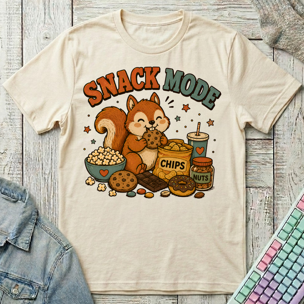 Snack Quest T-Shirt - Snack Quest_natural