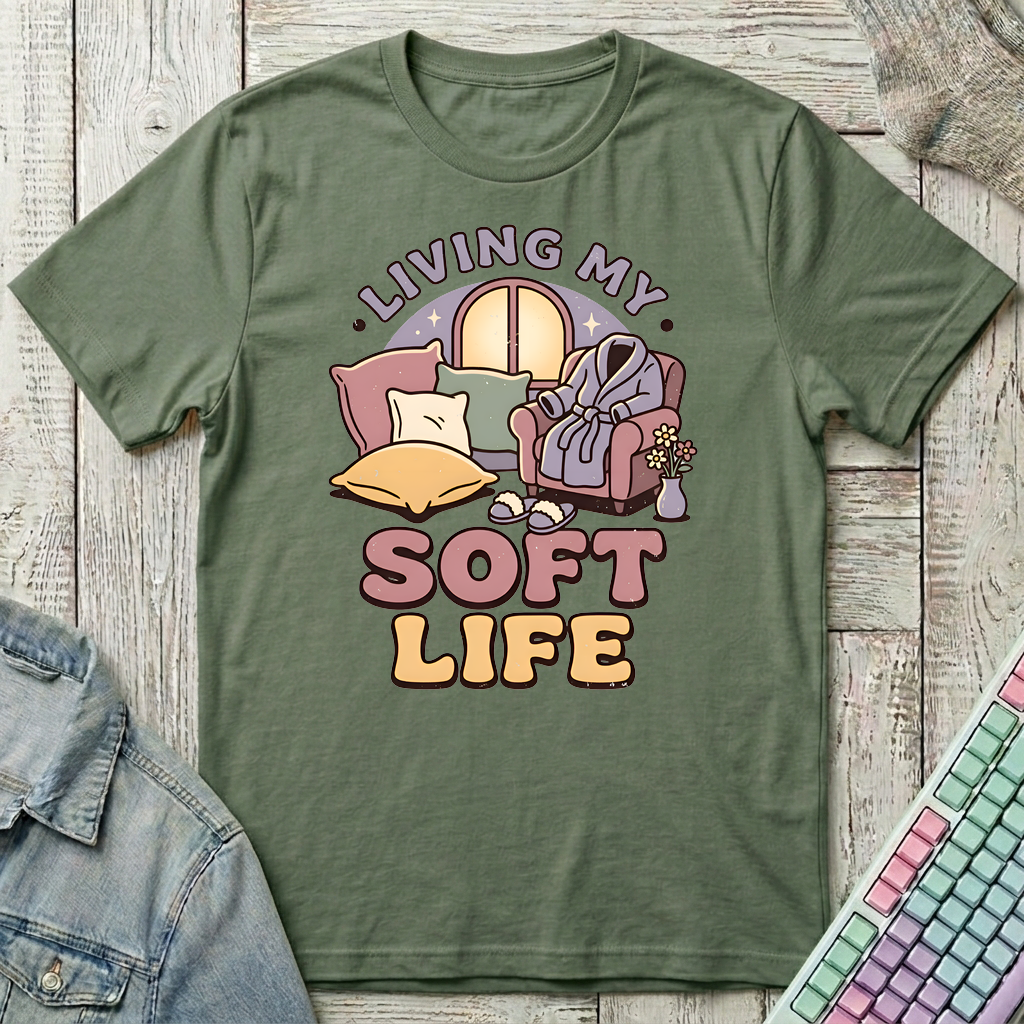 Soft Life T-Shirt - Soft Life_military_green