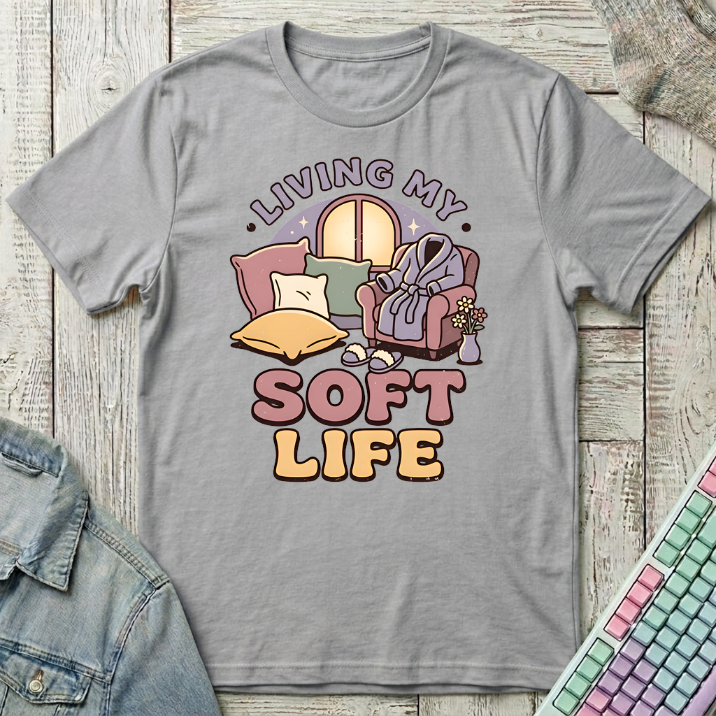 Soft Life T-Shirt - Soft Life_sport_grey