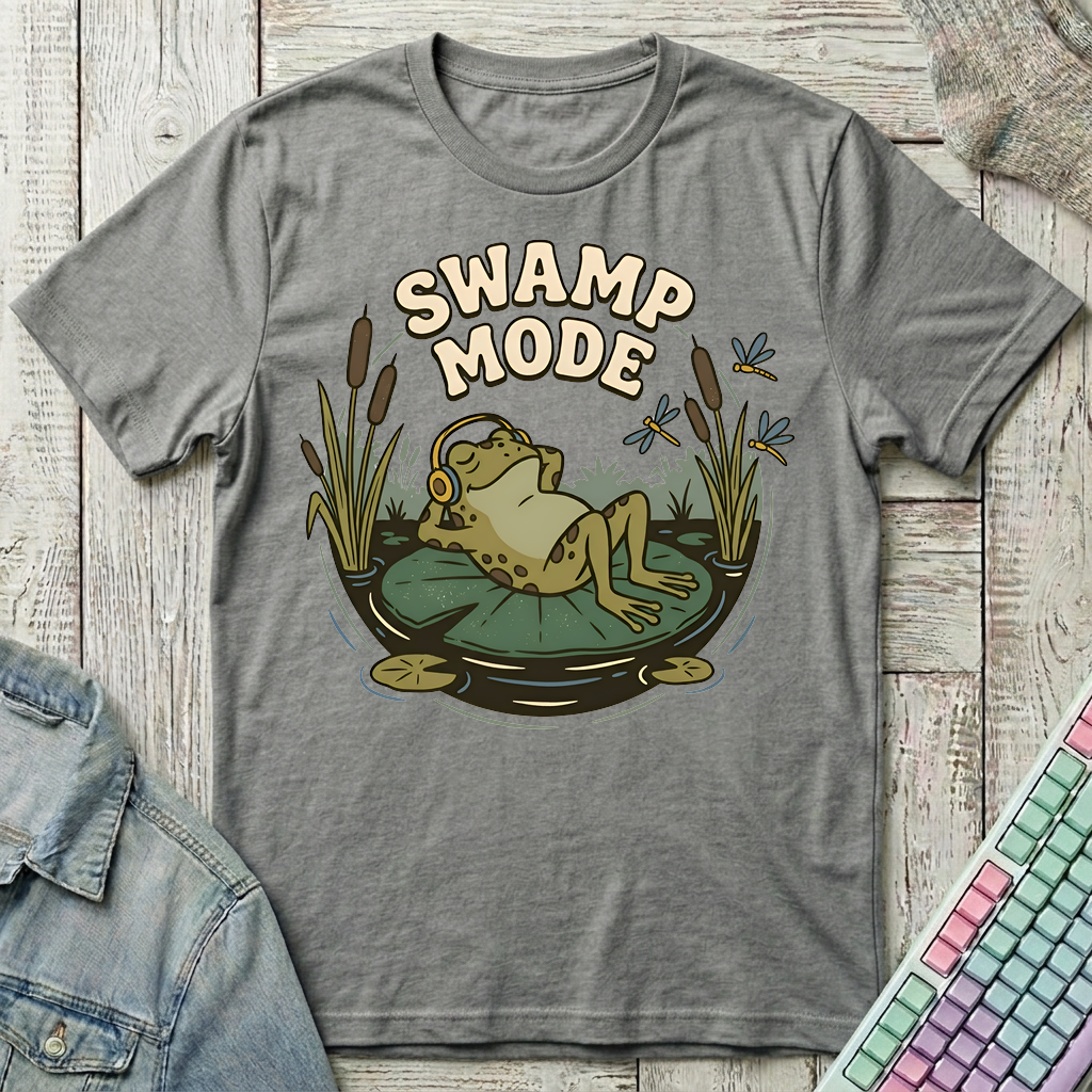 Swamp Mode T-Shirt - Swamp Mode_graphite_heather