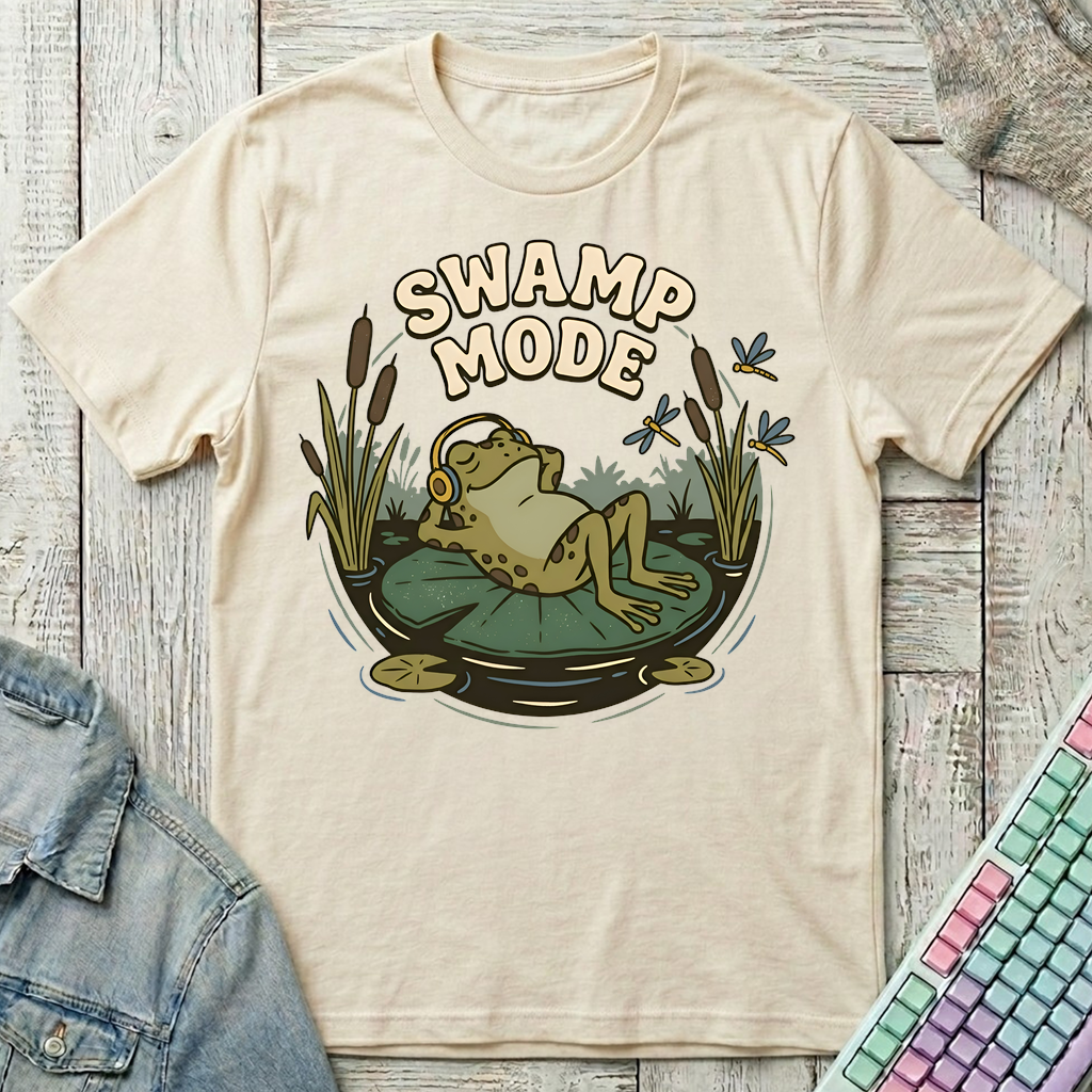 Swamp Mode T-Shirt - Swamp Mode_natural