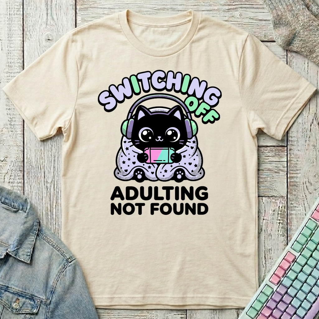 Switching Off T-Shirt - Switching Off_natural