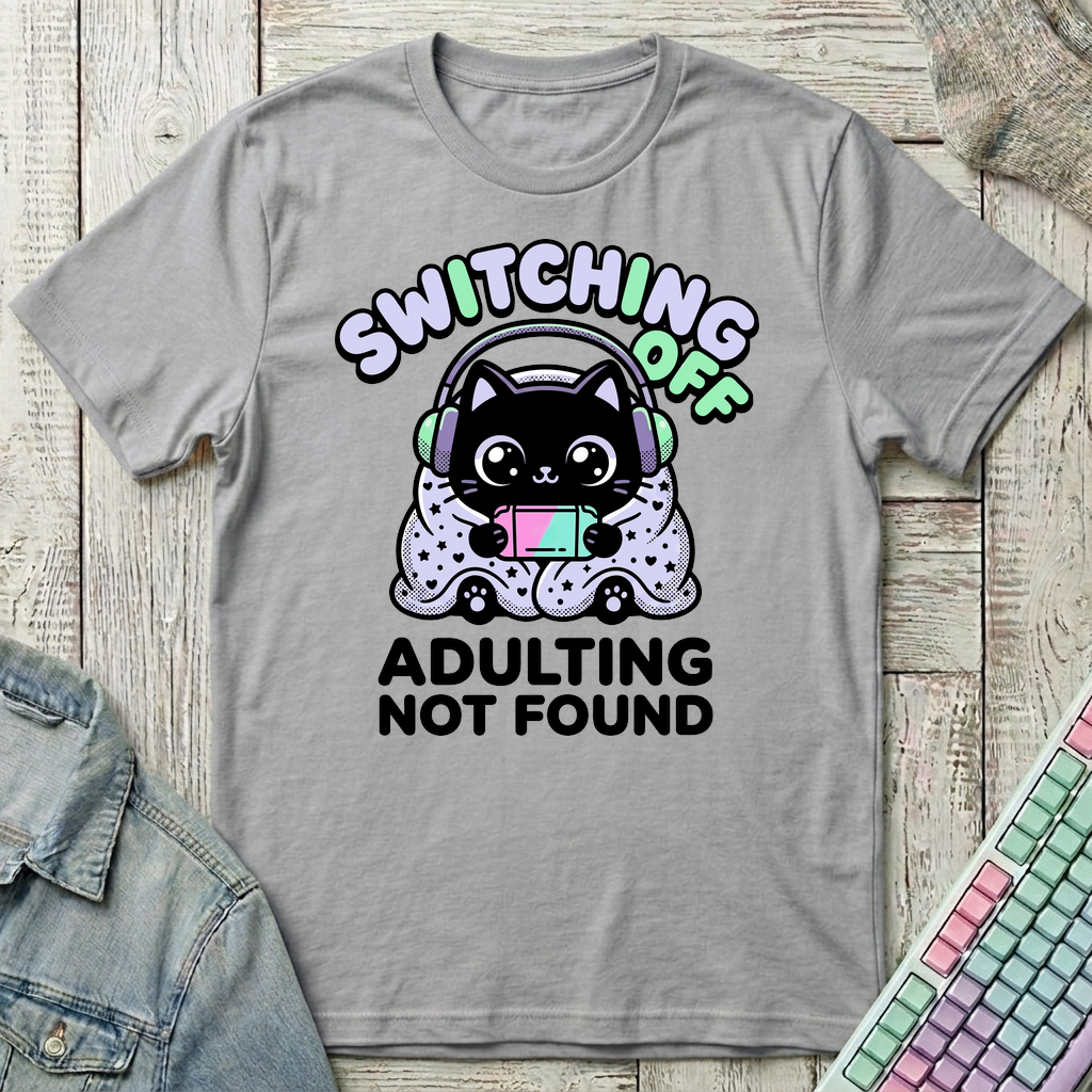 Switching Off T-Shirt - Switching Off_sport_grey