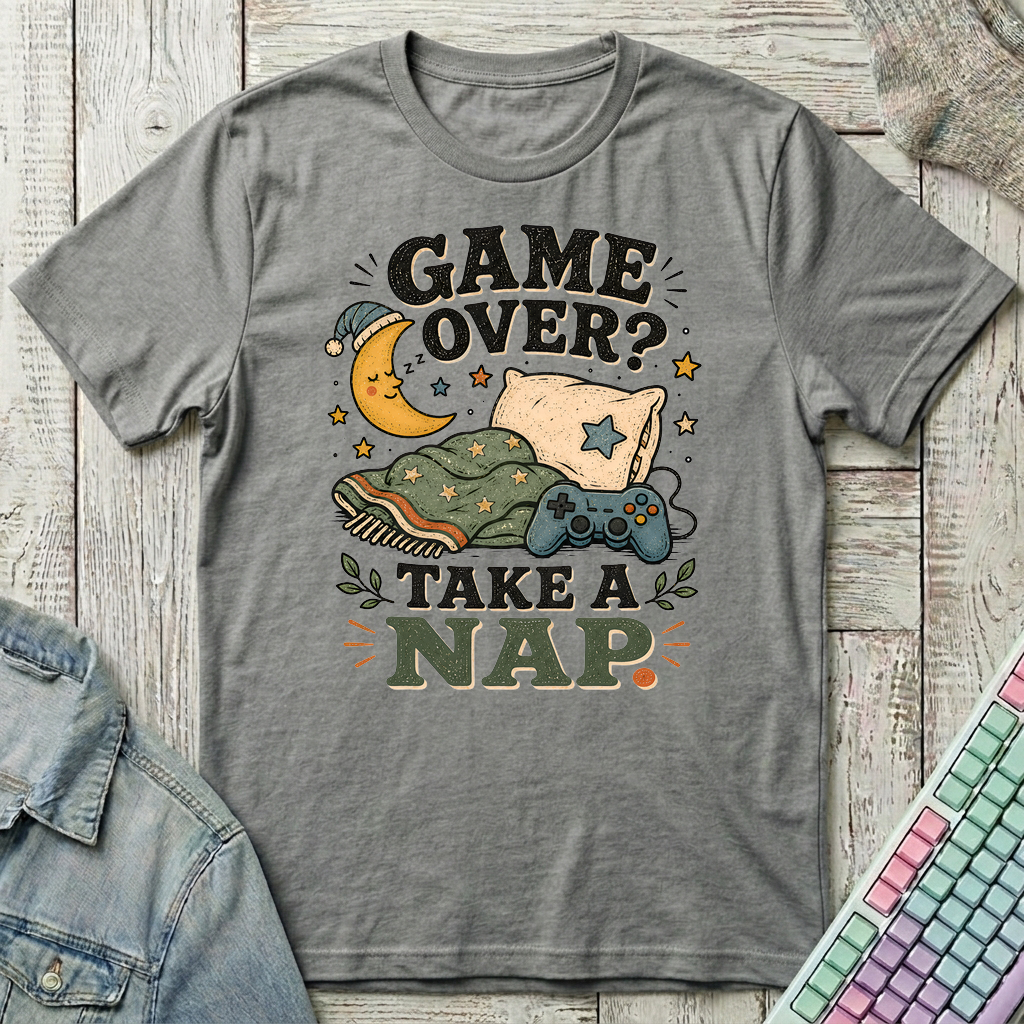 Take A Nap T-Shirt - Take A Nap_graphite_heather