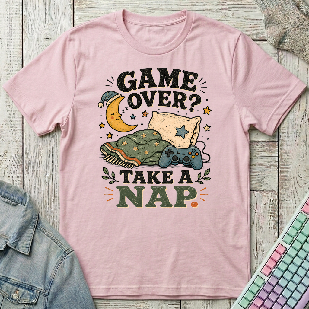 Take A Nap T-Shirt - Take A Nap_light_pink