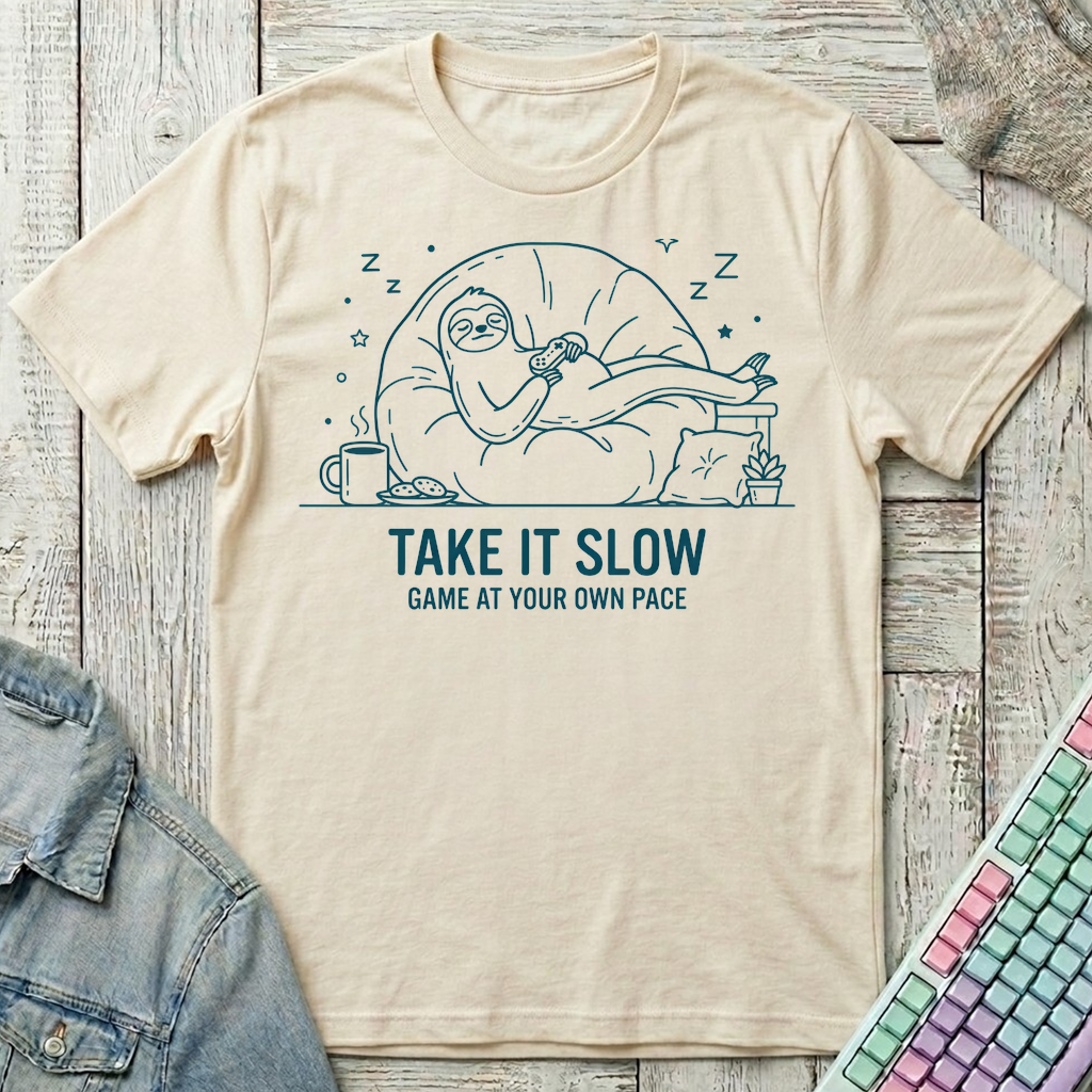 Take It Slow T-Shirt - Take It Slow_natural