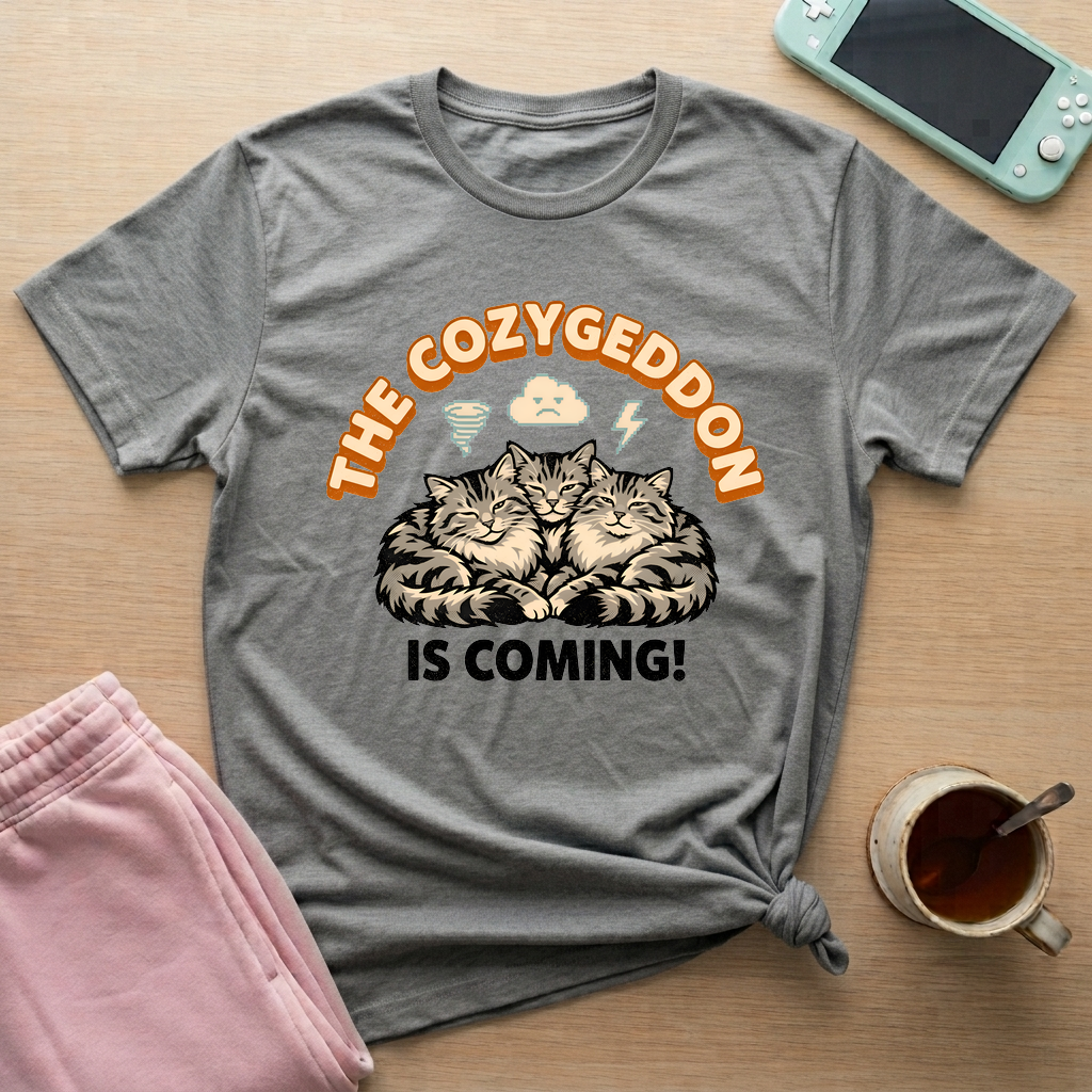 The Cozzygeddon T-Shirt - The Cozzygeddon_graphite_heather