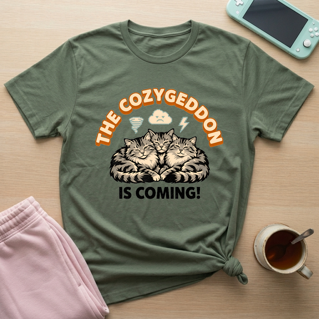 The Cozzygeddon T-Shirt - The Cozzygeddon_military_green