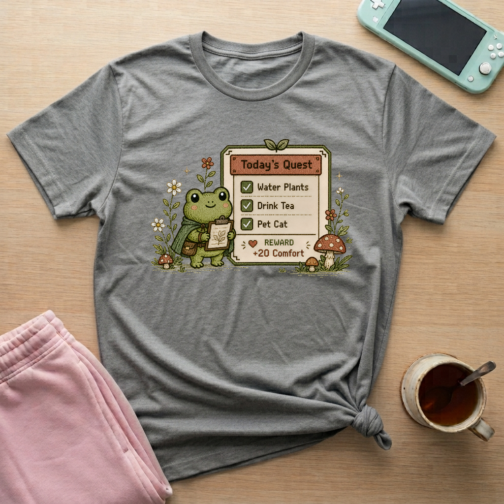 Today's Quest T-Shirt - Today's Quest_graphite_heather