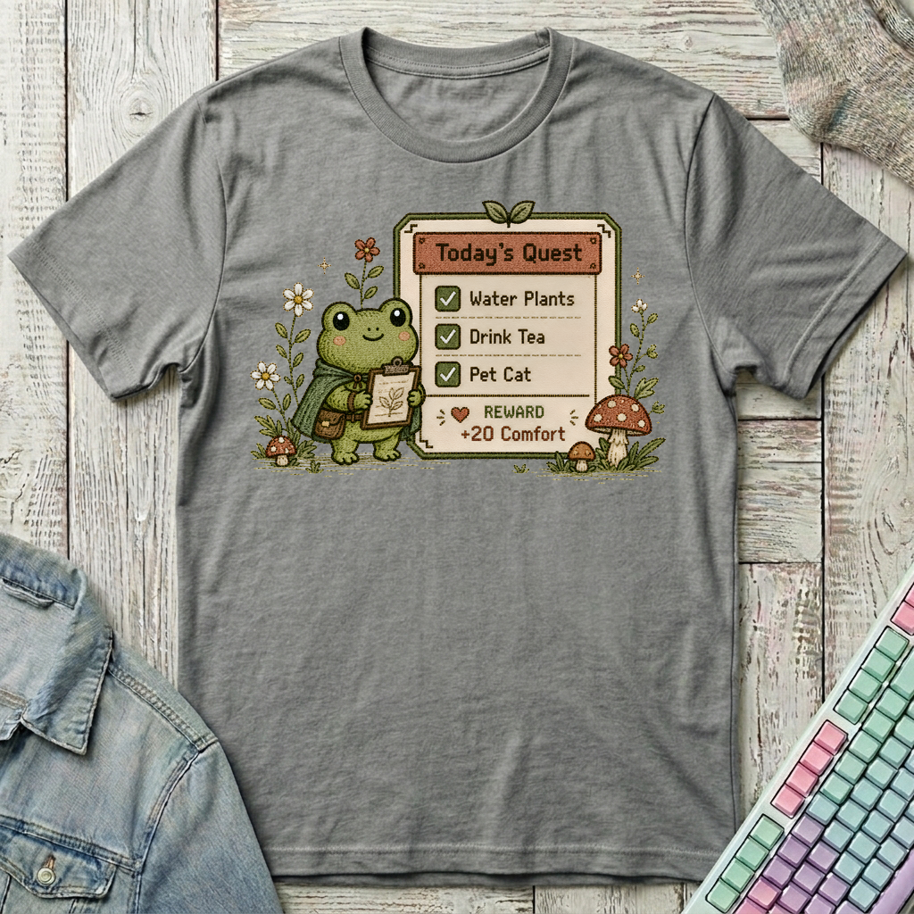 Today's Quest T-Shirt - Today's Quest_graphite_heather