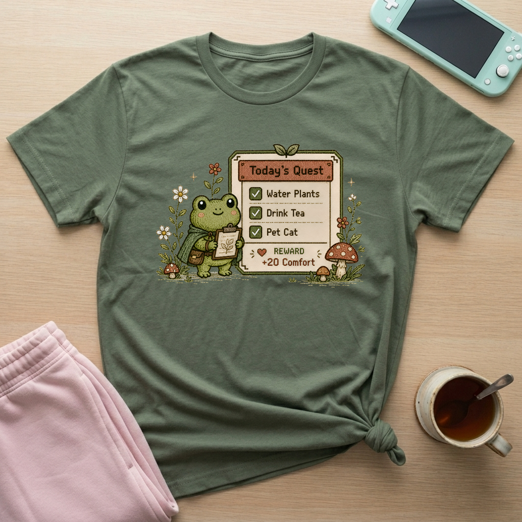 Today's Quest T-Shirt - Today's Quest_military_green