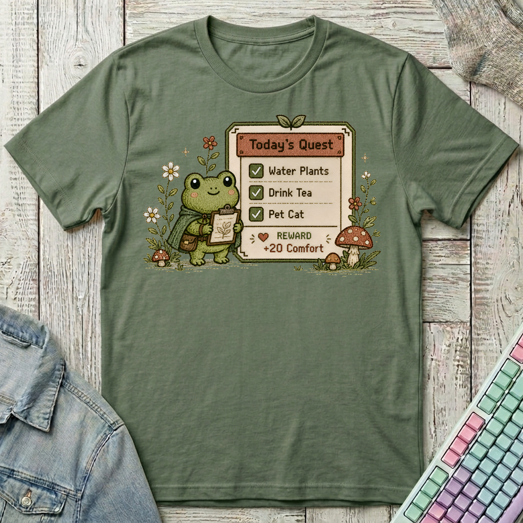 Today's Quest T-Shirt - Today's Quest_military_green