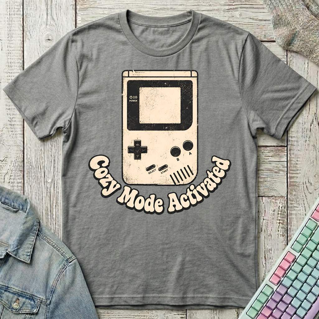 Vintage Cozy Mode T-Shirt - Vintage Cozy Mode_graphite_heather