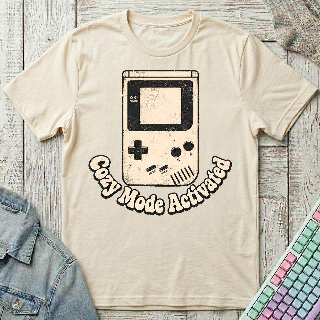 Vintage Cozy Mode T-Shirt - Vintage Cozy Mode_natural