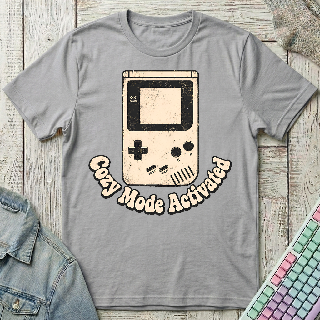 Vintage Cozy Mode T-Shirt - Vintage Cozy Mode_sport_grey