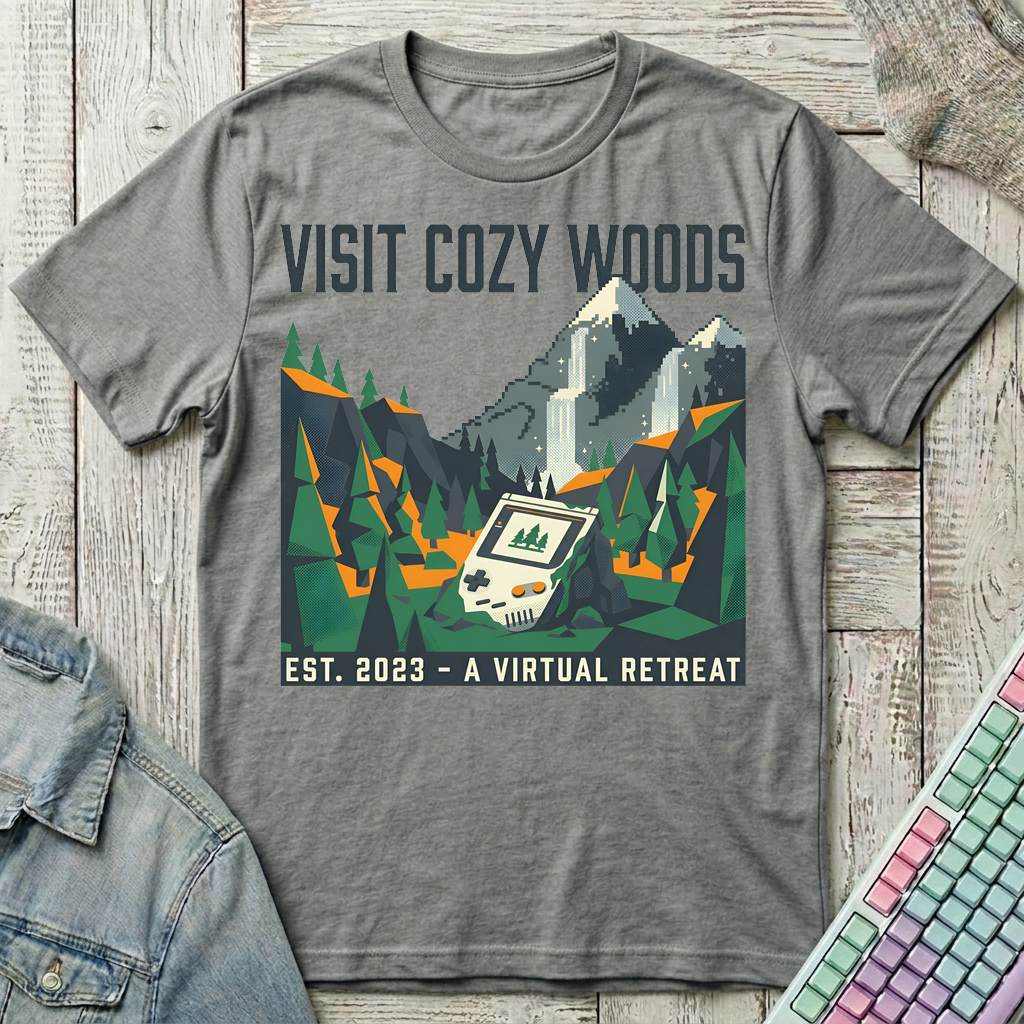 Virtual Retreat T-Shirt - Virtual Retreat_graphite_heather