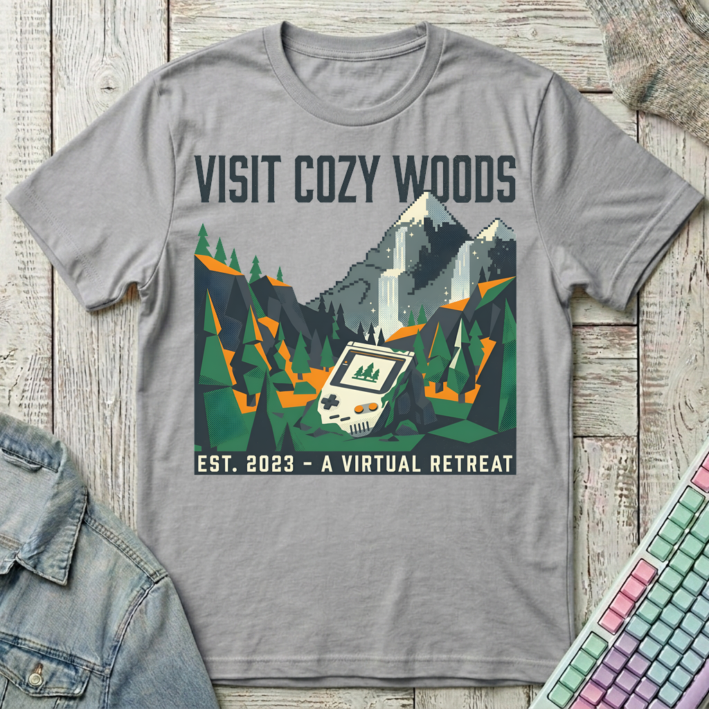 Virtual Retreat T-Shirt - Virtual Retreat_sport_grey