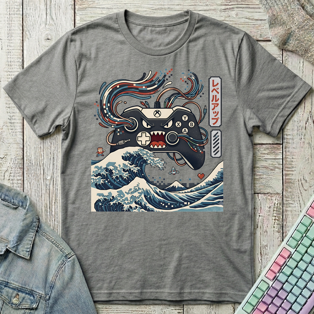 Wave Controller T-Shirt - Wave Controller_graphite_heather