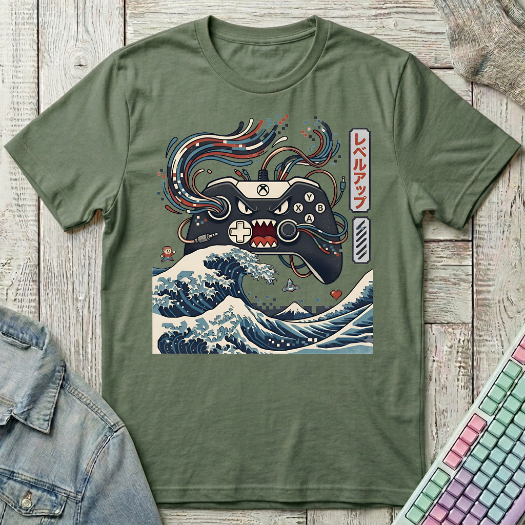 Wave Controller T-Shirt - Wave Controller_military_green