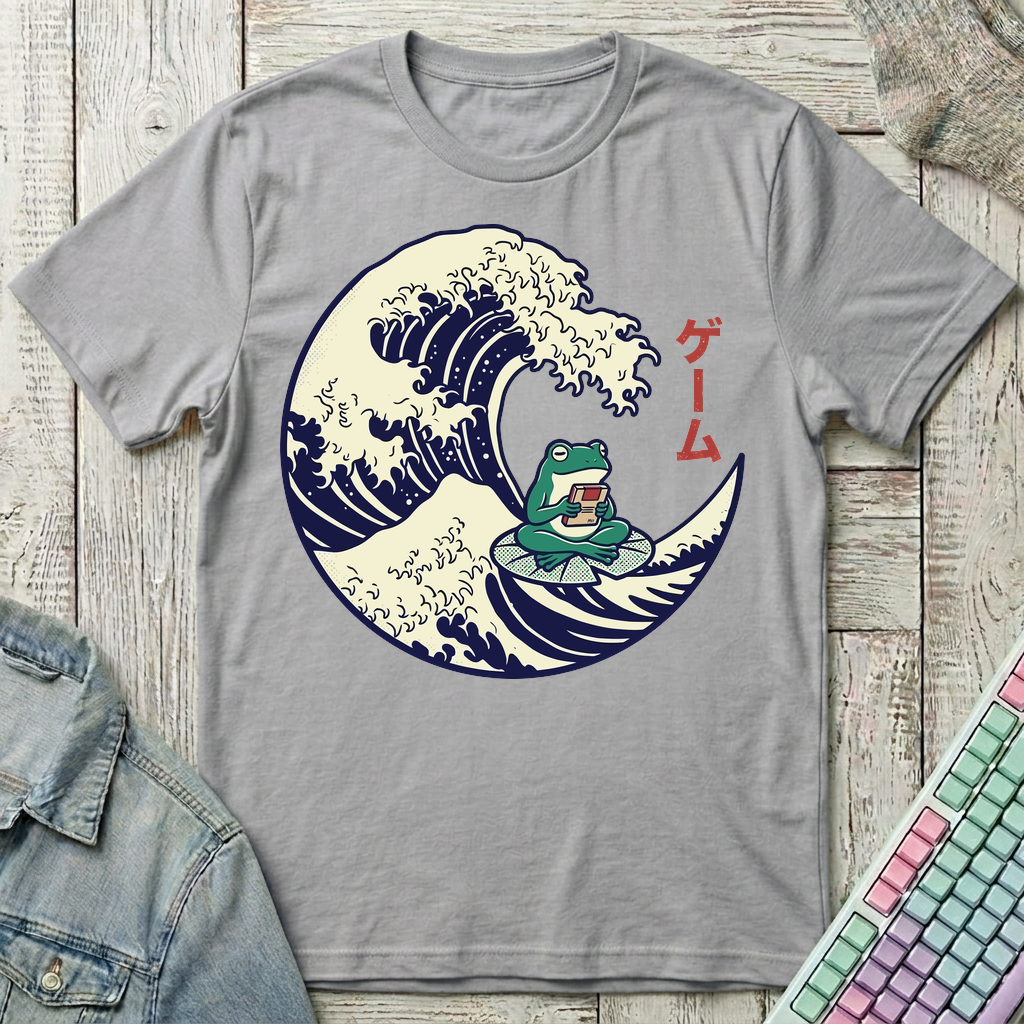 Wave Pause T-Shirt - Wave Pause_sport_grey