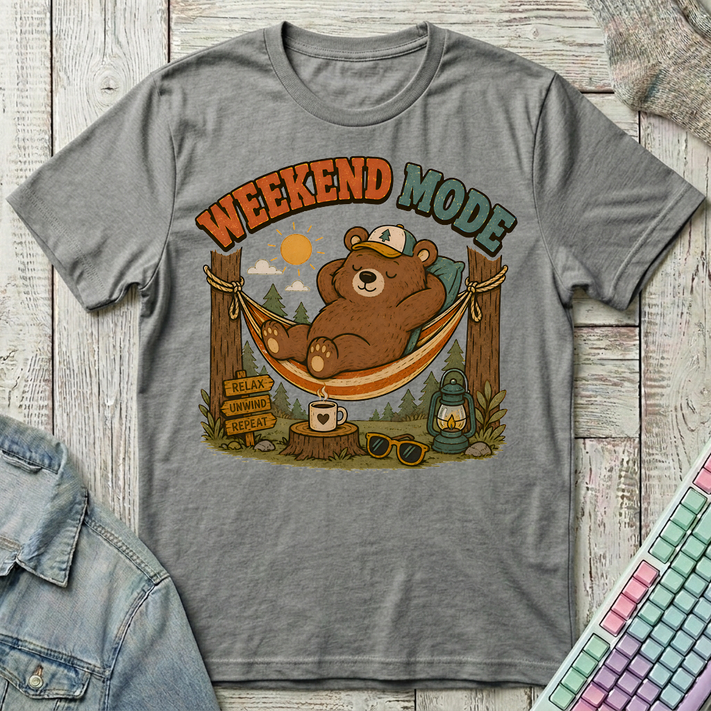 Weekend Escape T-Shirt - Weekend Escape_graphite_heather