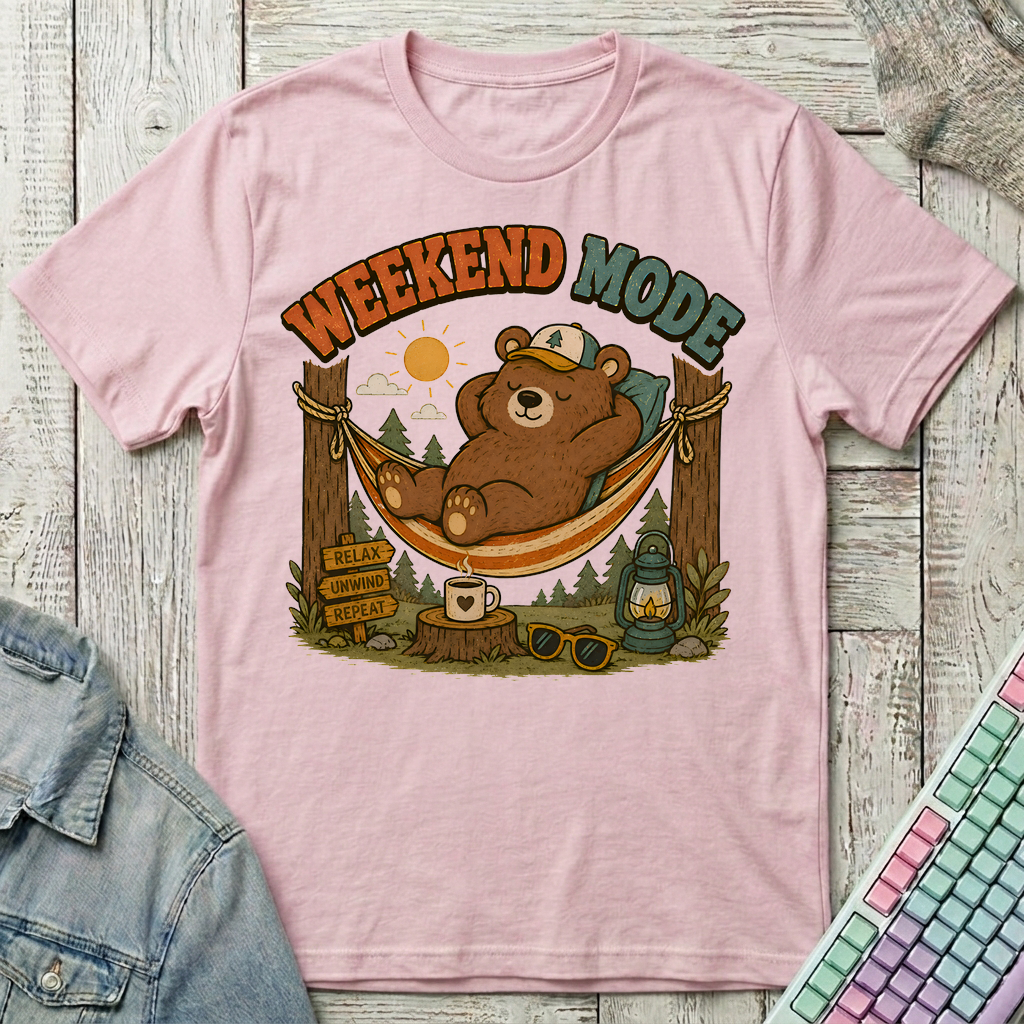 Weekend Escape T-Shirt - Weekend Escape_light_pink