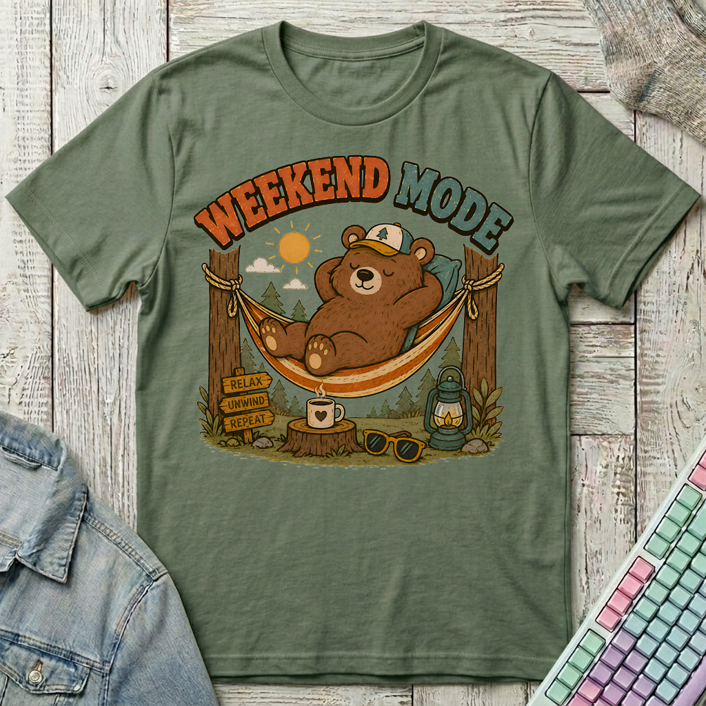Weekend Escape T-Shirt - Weekend Escape_military_green