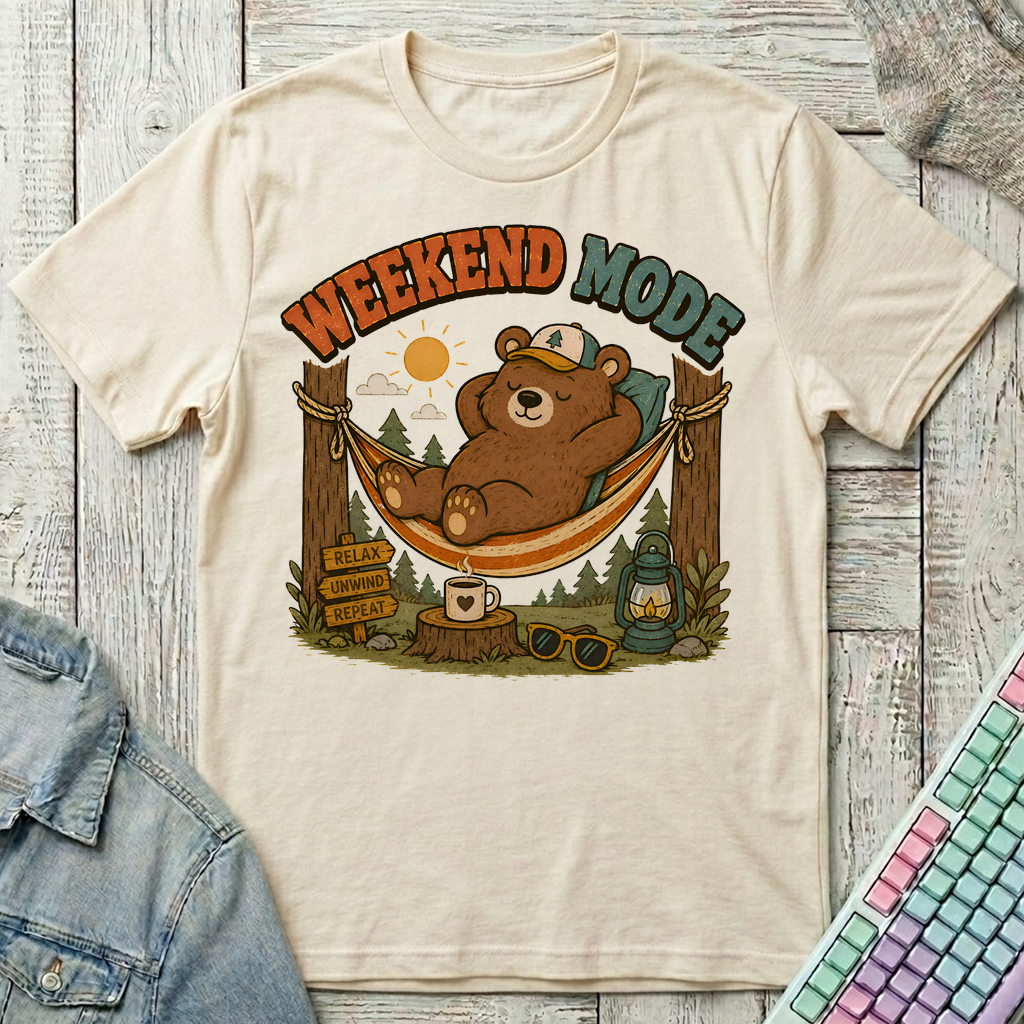 Weekend Escape T-Shirt - Weekend Escape_natural