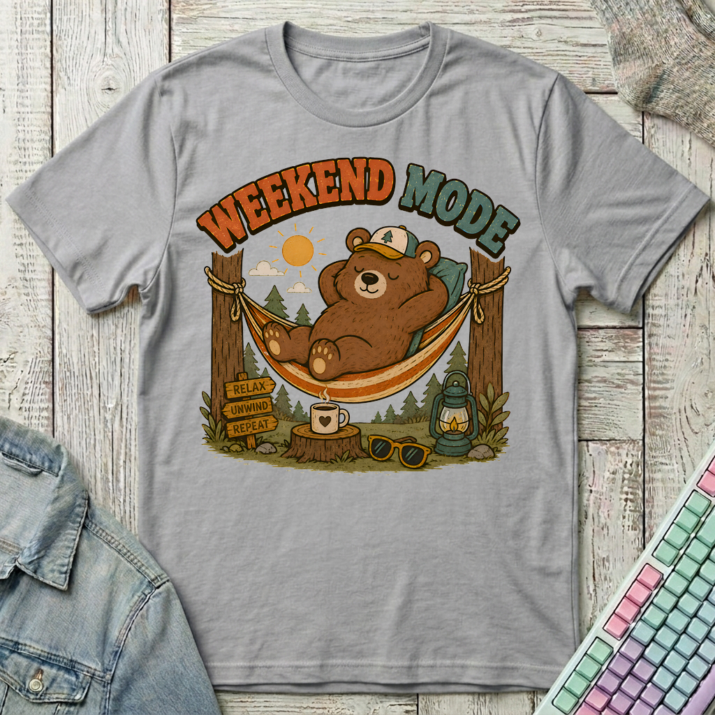 Weekend Escape T-Shirt - Weekend Escape_sport_grey