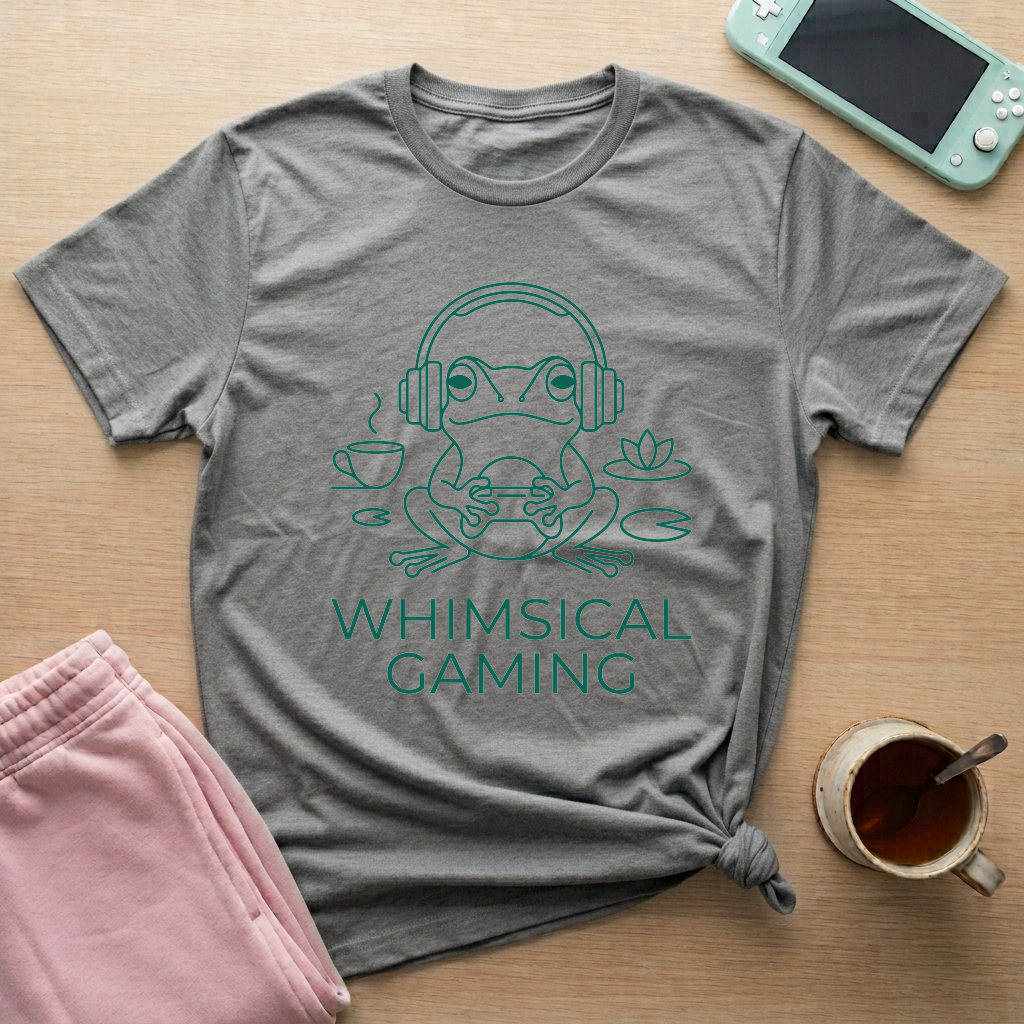 Whimsical Gaming T-Shirt - Whimsical Gaming_graphite_heather