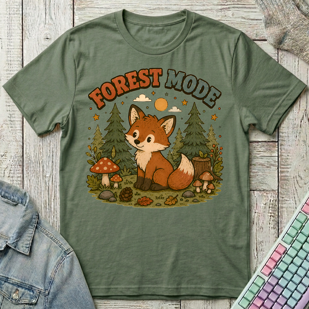 Woodland Escape T-Shirt - Woodland Escape_military_green