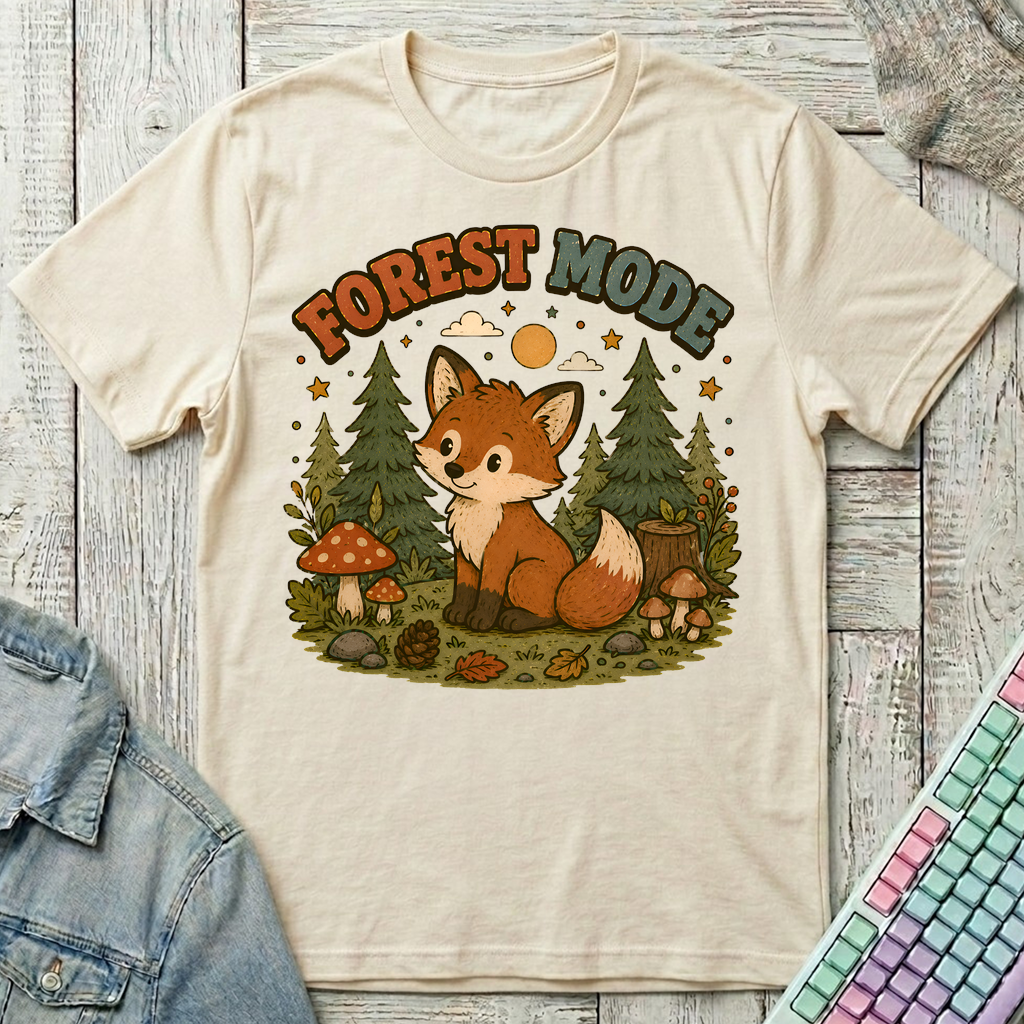 Woodland Escape T-Shirt - Woodland Escape_natural