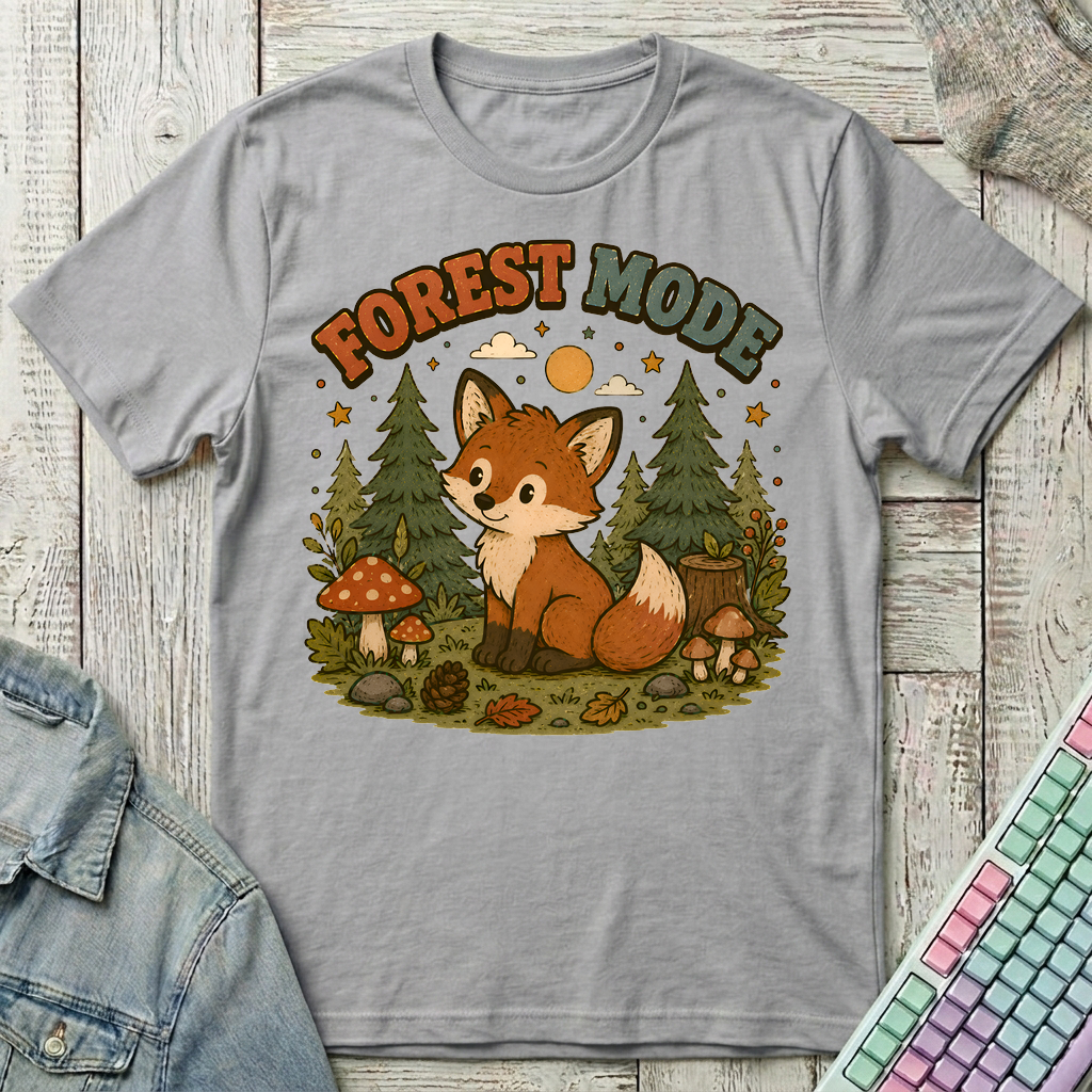Woodland Escape T-Shirt - Woodland Escape_sport_grey